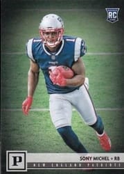 2018 Panini Base Set Sony Michel #318 card
