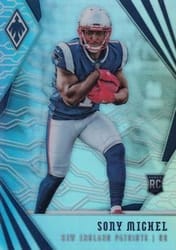 2018 Panini Phoenix Base Set Sony Michel #111 card