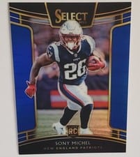 2018 Panini Select Sony Michel #87 card