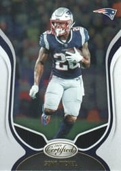2019 Panini Certified Base Set Sony Michel #2 card