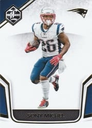 2019 Panini Limited Base Set Sony Michel #3 card