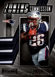 2019 Panini Playbook Zoning Commission Sony Michel #21 card