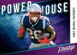 2019 Panini Prestige Power House Sony Michel #PH-SM card