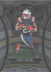 2019 Panini Select Base Set Sony Michel #192 card