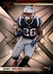 2019 Panini XR Base Set Sony Michel #11 card