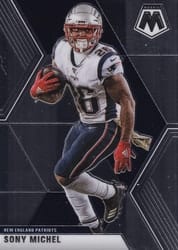 2020 Panini Mosaic Base Set Sony Michel #137 card