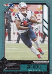 2020 Panini Playbook Base Set Sony Michel #42 card