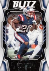 2020 Panini Playbook Blitz Sony Michel #BLITZ-12 card