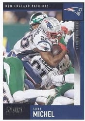 2020 Score Base Set Sony Michel #25 card