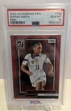 2022 Panini Donruss Sophia Smith #129 card
