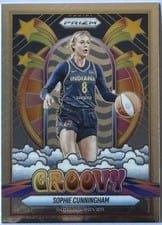 2025 Panini Prizm WNBA Groovy Sophie Cunningham #7 card