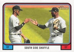 2022 Topps Heritage Combo Cards South Side Shuffle #CC-9 card