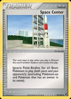 2005 Deoxys Space Center #91 card