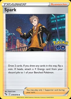 Pokémon GO Spark #70 card