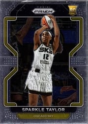 2022 Panini Prizm WNBA Base Set Sparkle Taylor #43 card