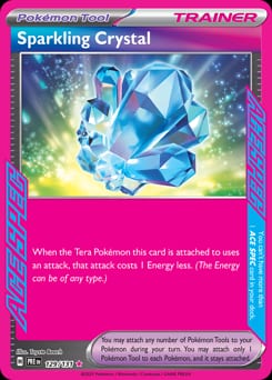 Prismatic Evolutions Sparkling Crystal #129 card