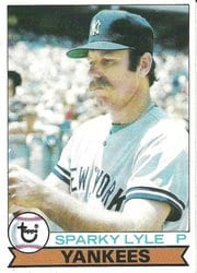 1979 Topps Base Set Sparky Lyle #365 card