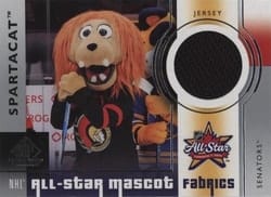 2024-25 SP Game Used 2024 All-Star Mascot Fabrics Spartacat #ASMF-15 card