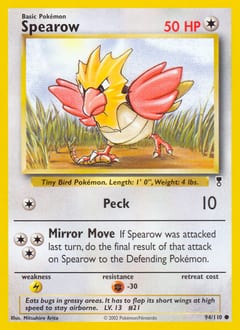 Legendary Collection Spearow #94 card