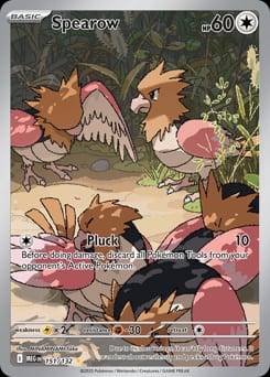 2025 Mega Evolution Spearow #151 card