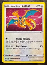 SWSH Black Star Promos Special Delivery Bidoof #SWSH177 card