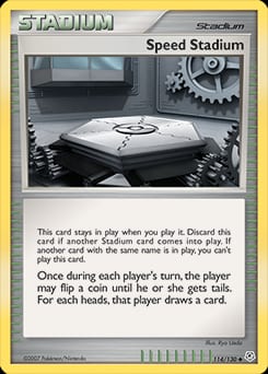 Diamond & Pearl Speed Stadium #114 card