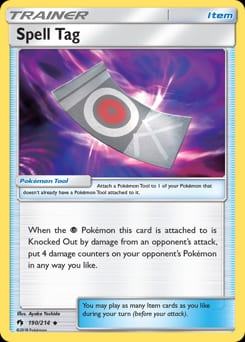 Lost Thunder Spell Tag #190 card