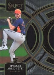 2024 Panini Select Base Set Spencer Arrighetti #77 card