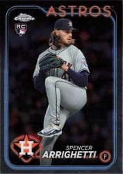 2024 Topps Chrome Update Base Set Spencer Arrighetti #USC17 card