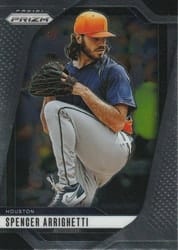 2025 Panini Prizm Base Set Spencer Arrighetti #20 card
