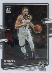 2020-21 Donruss Optic Base Set Spencer Dinwiddie #43 card