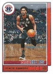 2021-22 Hoops Winter Base Set Spencer Dinwiddie #200 card