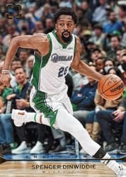 2021-22 Panini Photogenic Base Set Spencer Dinwiddie #83 card