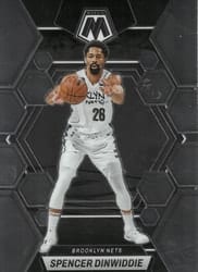 2022-23 Panini Mosaic Base Set Spencer Dinwiddie #16 card
