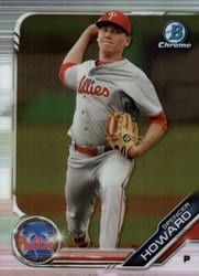 2019 Bowman Chrome Prospects Spencer Howard #BCP-161 card