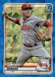 2020 Bowman Sapphire Edition Base Set Spencer Howard #BCP-55 card
