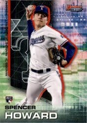 2021 Bowman's Best Base Set Spencer Howard #84 card
