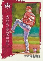 2021 Panini Diamond Kings Base Set Spencer Howard #59 card