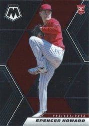 2021 Panini Mosaic Base Set Spencer Howard #207 card