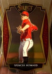 2021 Panini Select Base Set Spencer Howard #117 card