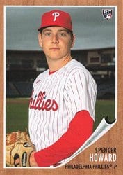 2021 Topps Archives Base Set Spencer Howard #56 card