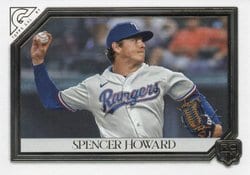 2021 Topps Gallery Base Set Spencer Howard #186 card