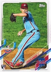 2021 Topps Opening Day Base Set Spencer Howard #9 card