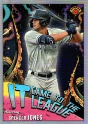 2023 Bowman Chrome It Came to the League Spencer Jones #CFL-12 card