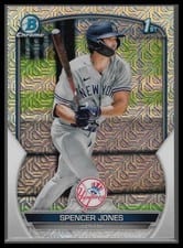 2023 Bowman Chrome Prospects Spencer Jones #BCP-139 card