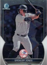 2023 Bowman Chrome Prospects Spencer Jones #BCP-178 card