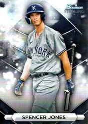 2023 Bowman Sterling Base Set Spencer Jones #BSP-75 card
