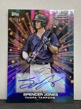 2023 Topps Pro Debut Future Cornerstones Autographs Spencer Jones #FC-SJ card