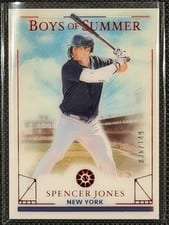 2024 Panini Boys of Summer Base Set Spencer Jones #18 card