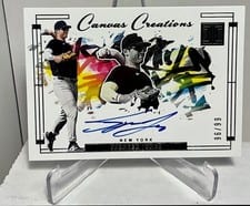 2024 Panini Impeccable Canvas Creations Signatures Spencer Jones #CCS-SJ card